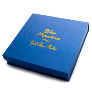 Blue Mauritius Gold 40% 0,05l + čokolád. pralinky