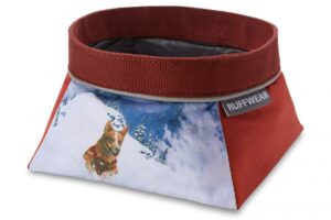 Ruffwear Artist Series Quencher™ Cestovní miska pro psy Červená